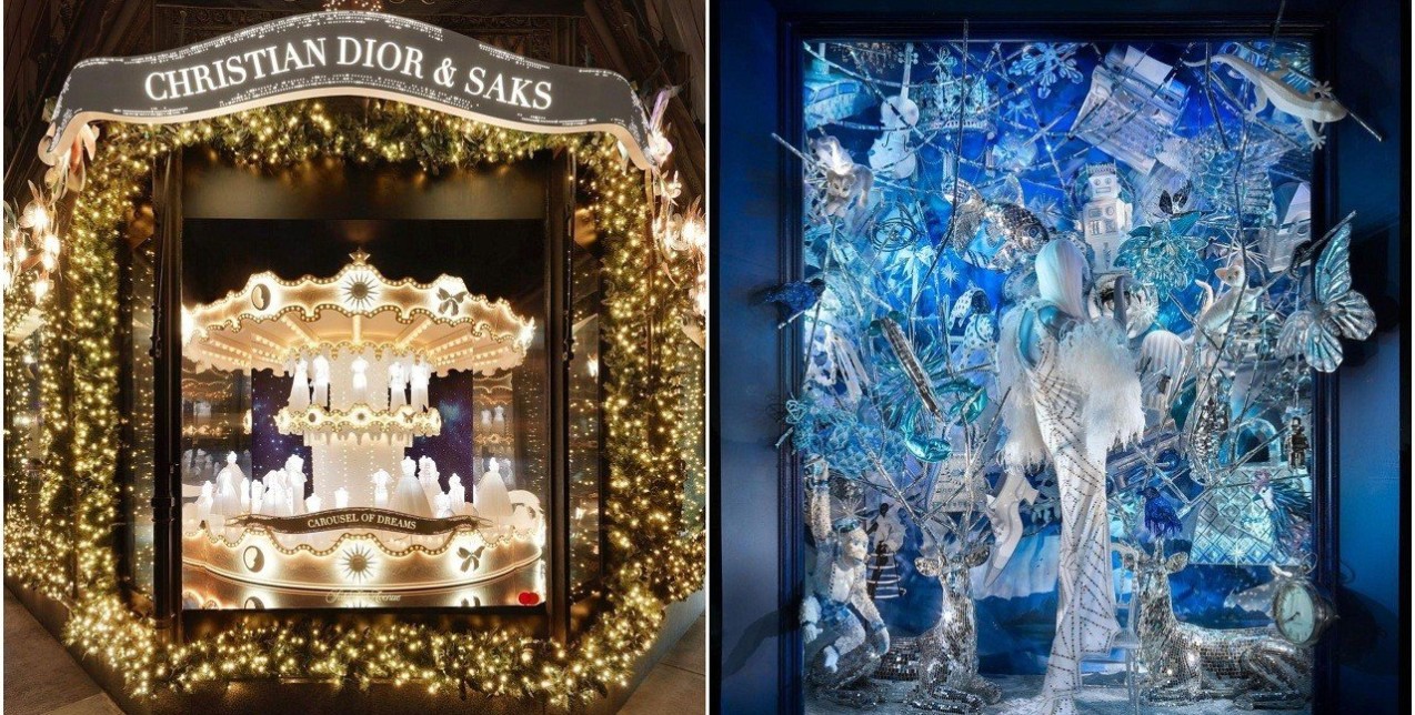 Christmas around the world: Οι διασημότερες βιτρίνες του κόσμου στολίστηκαν για τα Χριστούγεννα
