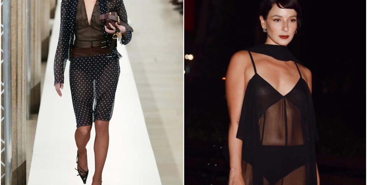 Sheer in the winter: Πώς να φορέσετε το πιο sexy ύφασμα της χρονιάς το χειμώνα