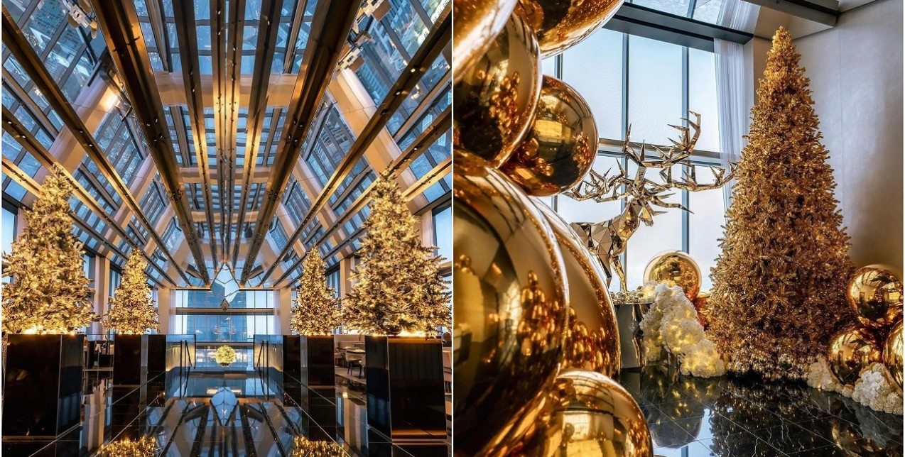 Οι στολισμοί στα πιο luxurious ξενοδοχεία του κόσμου που μας εντυπωσίασαν φέτος