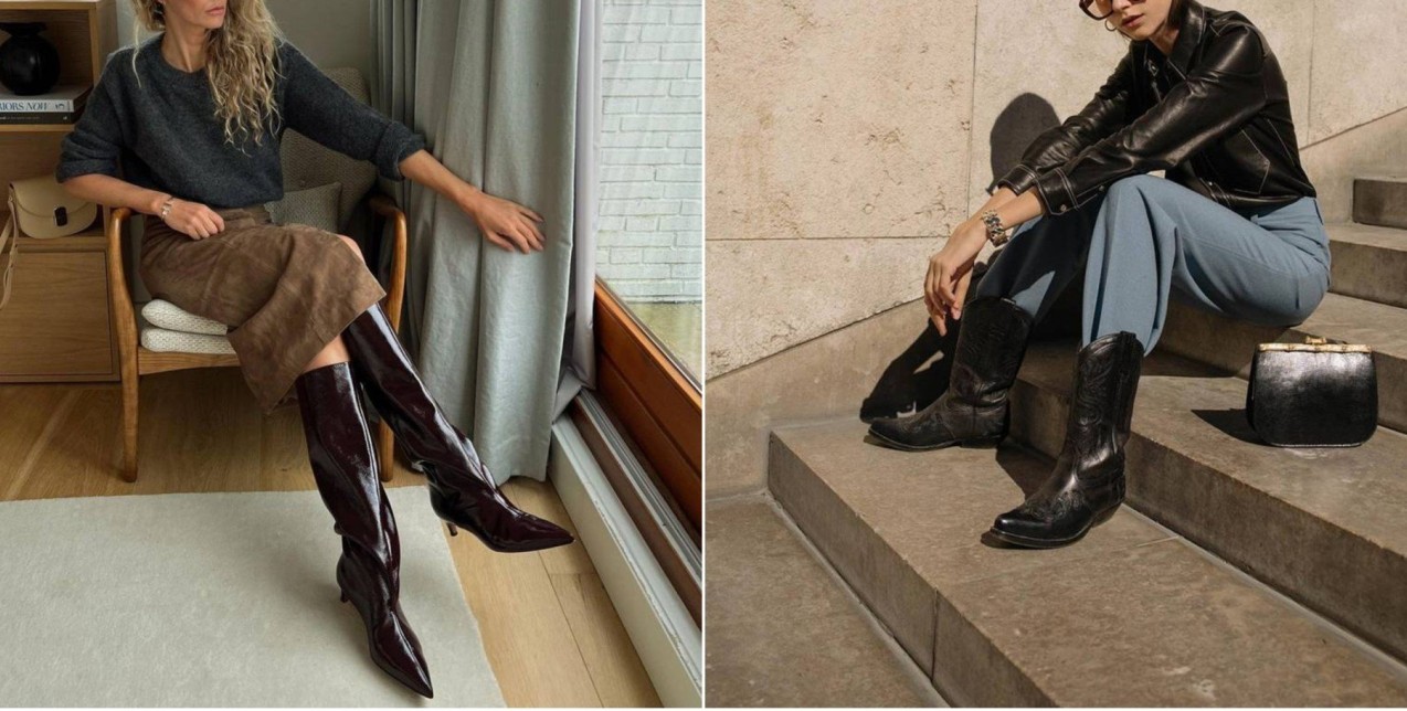 Boot season: Οι πιο επίκαιροι τρόποι να φορέσετε τις μπότες σας φέτος