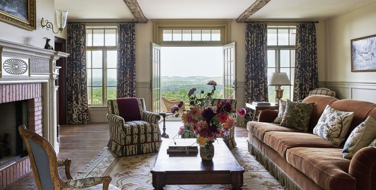 Ένα country house στο Millbrook της Νέας Υόρκης είναι εμπνευσμένο από την αγγλική εξοχή