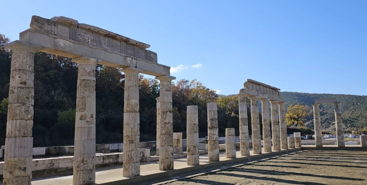 Αιγές: Τα αποκαλυπτήρια του «Παρθενώνα της Μακεδονίας» και η άφιξη του Κυριάκου Μητσοτάκη