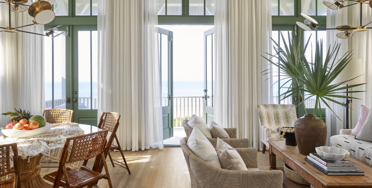 Ένα καταφύγιο σε pastel και γήινες αποχρώσεις στη Florida μάς μεταφέρει στο καλοκαίρι