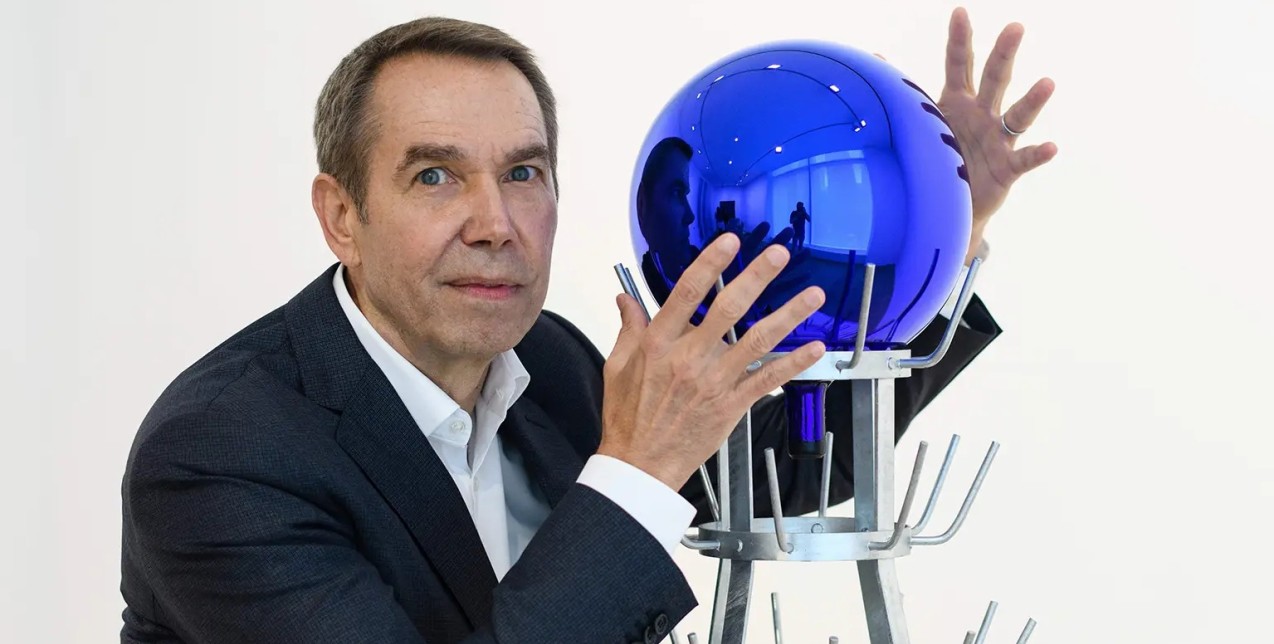 Ο Jeff Koons στέλνει την τέχνη του στο διάστημα 