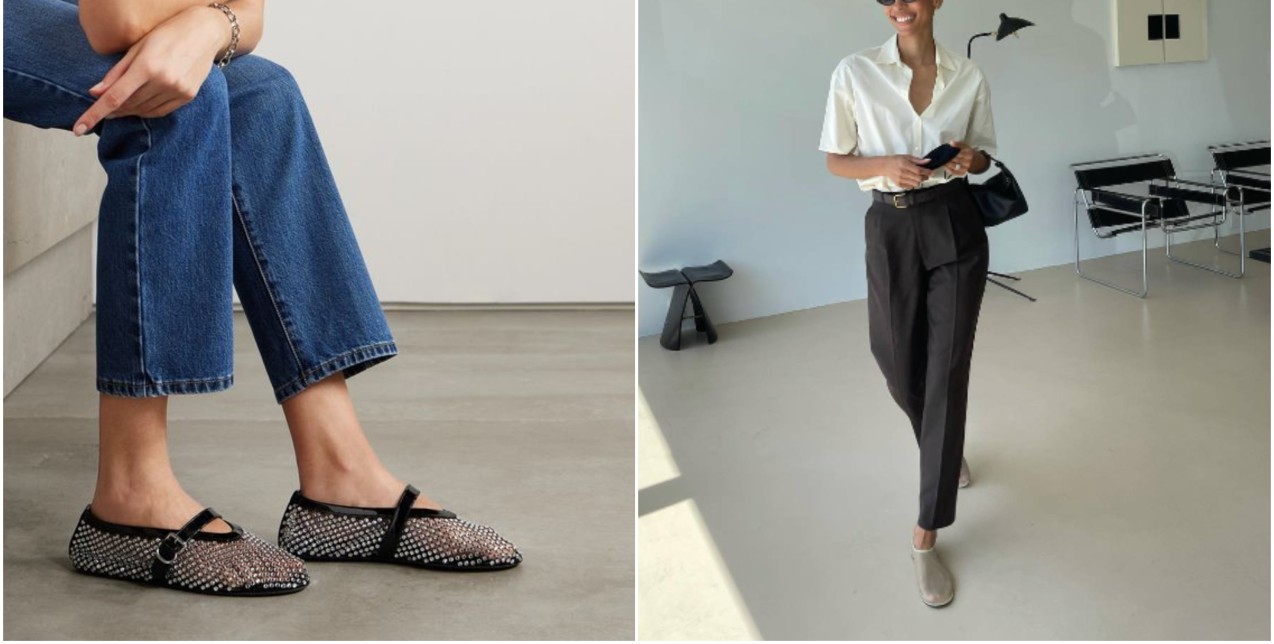 Mesh flats: Το άνετο παπούτσι που πρόκειται να κυριαρχήσει αυτήν την άνοιξη
