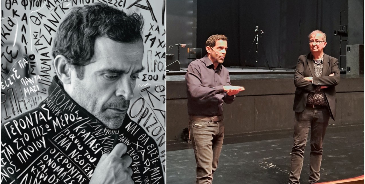 Κωνσταντίνος Μαρκουλάκης & Guy Cassiers: Όσα μοιράστηκαν μαζί μας στη χθεσινοβραδινή γενική τους πρόβα 