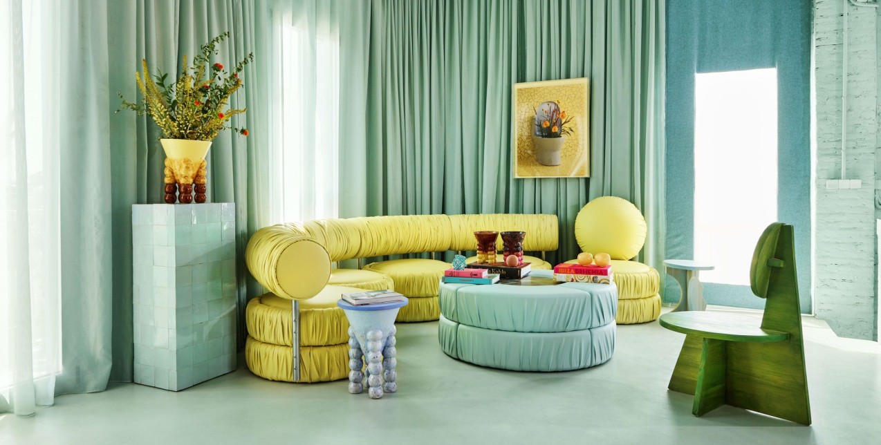 Μια super colorful κατοικία στη Βαλένθια είναι σχεδιασμένη ώστε να αποπνέει αισιοδοξία