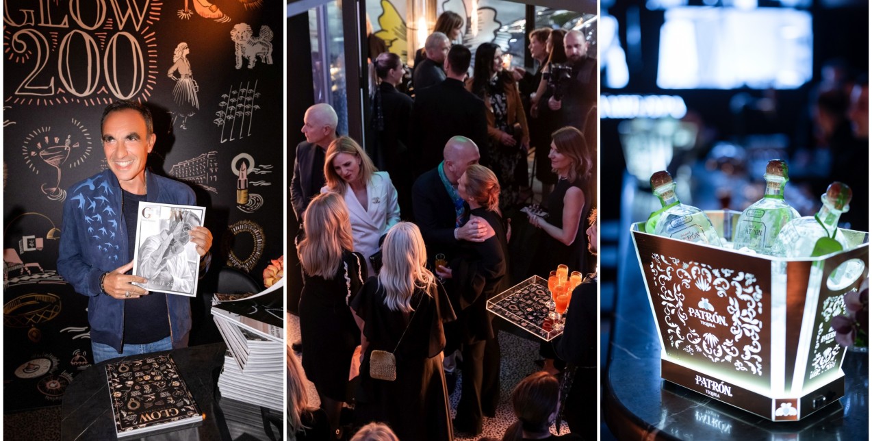 Το GLOW 200 Anniversary cocktail party x Patrón super premium tequila έγινε το απόλυτο talk of the town της Θεσσαλονίκης και επισφραγίστηκε με τη λαμπερή παρουσία του Νίκου Αλιάγα 