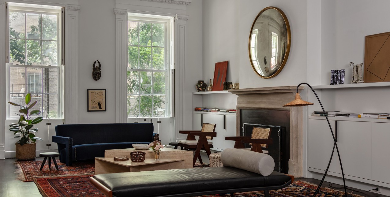 Ένα εντυπωσιακό townhouse στο West Village με ethnic και μοντέρνα στοιχεία