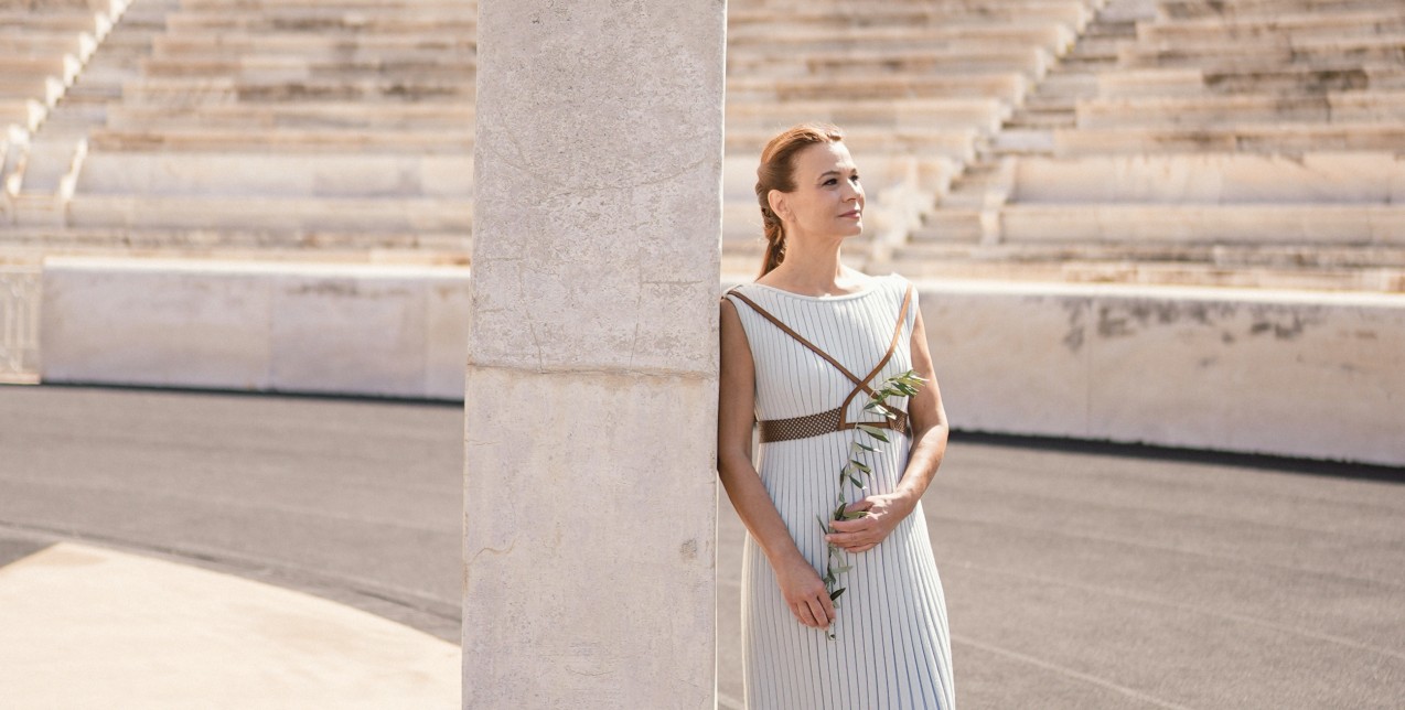 Άρτεμις Ιγνατίου: Η Καλλιτεχνική Διευθύντρια και Χορογράφος των Τελετών Αφής και Παράδοσης της Ολυμπιακής Φλόγας μιλά για την ουσία της τελετουργίας που  πάντα τη σαγηνεύει