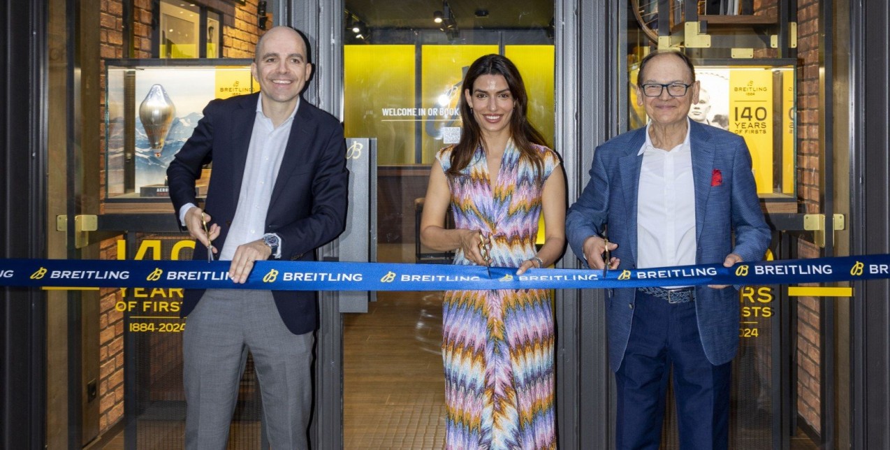 Τα λαμπερά εγκαίνια της νέας boutique Breitling στη Θεσσαλονίκη