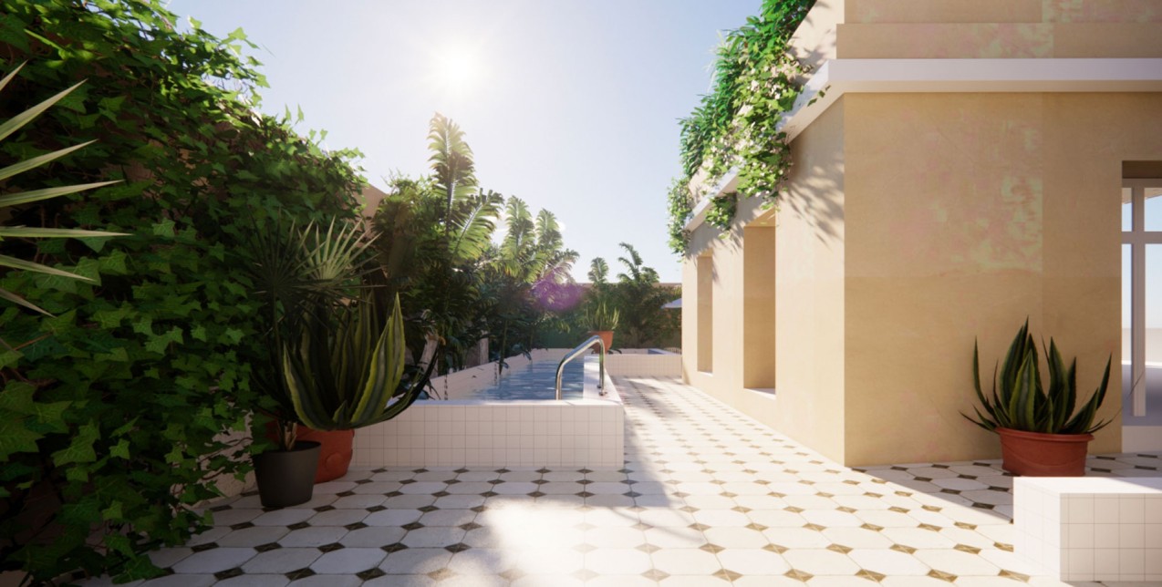 Το ανανεωμένο Hôtel Lilou στη Γαλλία καλωσορίζει τους επισκέπτες σε ένα απίθανο φυσικό περιβάλλον