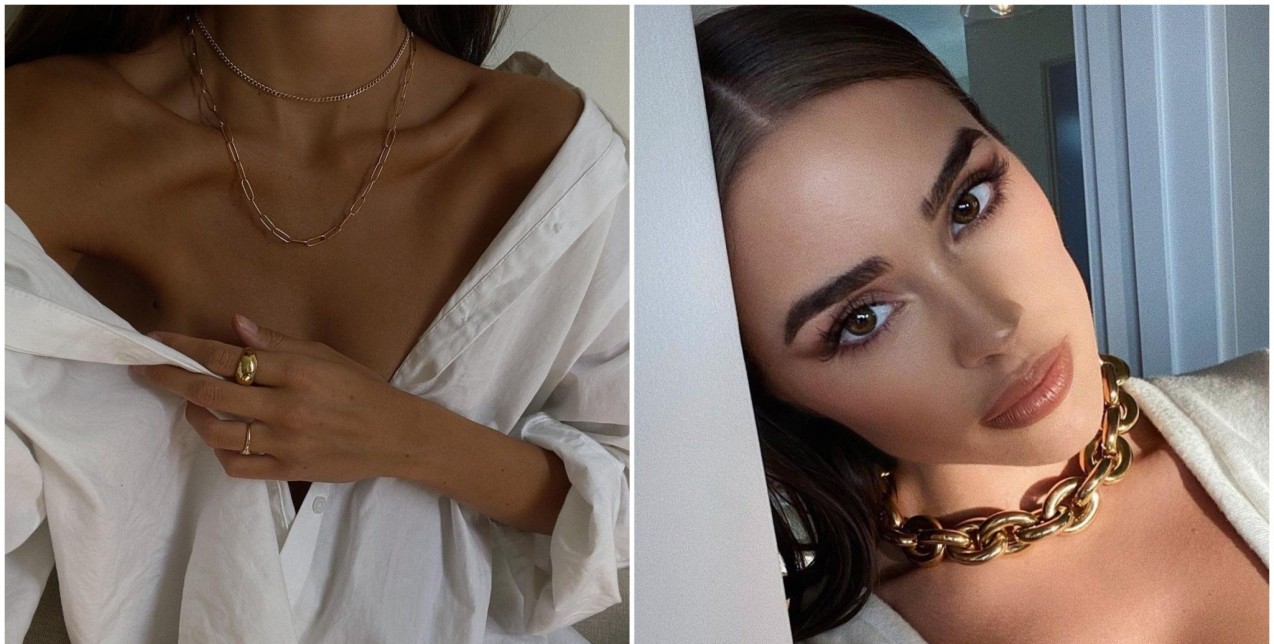 Χρυσές αλυσίδες: 5 quiet luxury τρόποι να τις φορέσετε το καλοκαίρι