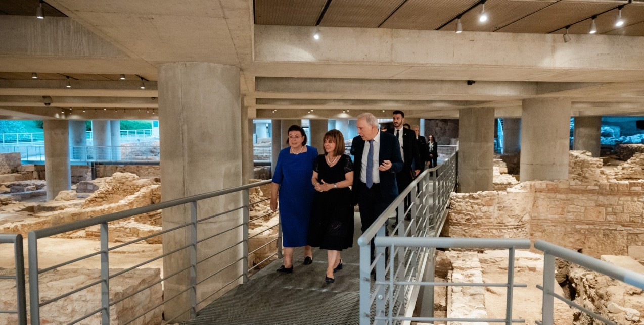 Το Μουσείου Ακρόπολης εγκαινιάζει το «Μουσείο της Ανασκαφής» παρουσία της Προέδρου της Δημοκρατίας, Κατερίνας Σακελλαροπούλου
