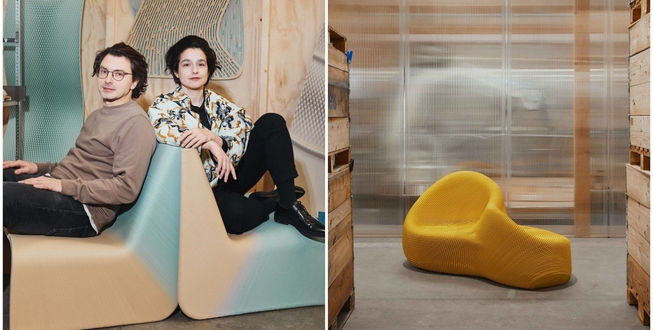 The New Raw: Δύο νεαροί αρχιτέκτονες από τη Θεσσαλονίκη δίνουν νέα πνοή στα πλαστικά απορρίμματα μέσα από το design studio τους