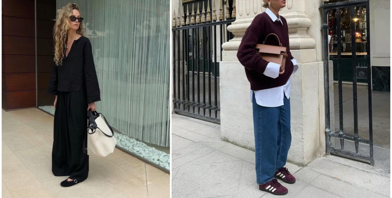 It's a match: Τα παπούτσια που ταιριάζουν άψογα με τα wide-leg παντελόνια