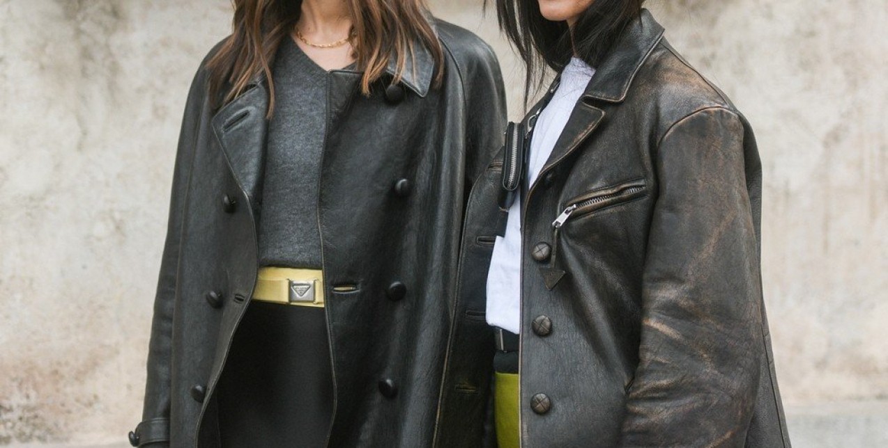 Τα πρώτα δερμάτινα πανωφόρια της fall season για να επιλέξετε