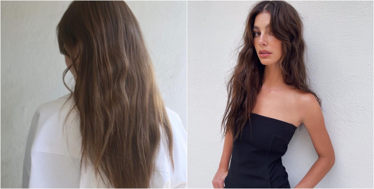 Αυτό το glossy hair color είναι ακριβώς ό,τι χρειαζόμασταν για την επερχόμενη σεζόν