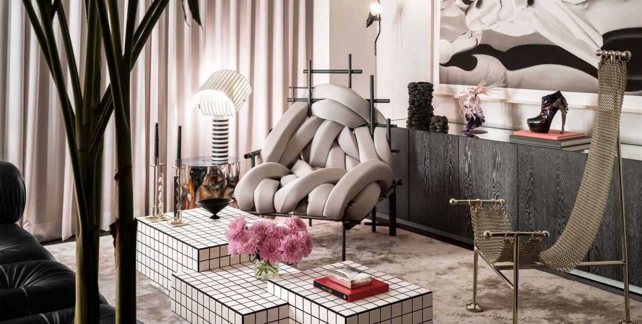 Πώς ο Yves Saint Laurent και η Kylie Minogue έγιναν πηγή έμπνευσης γι' αυτό το ultra-sexy διαμέρισμα στο Brooklyn