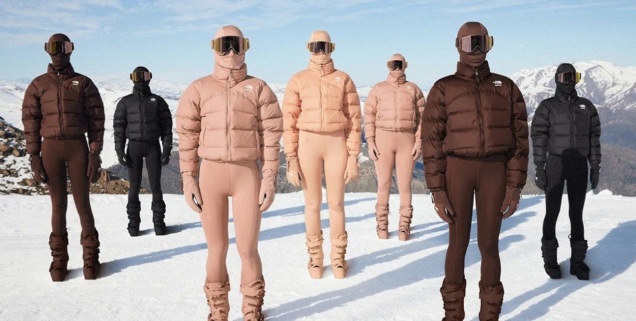 Η North Face συνεργάζεται με τη Skims και το αποτέλεσμα εντυπωσιάζει