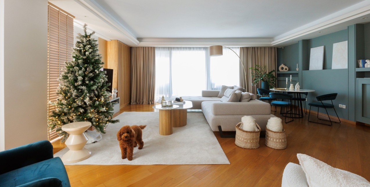 Ένα διαμέρισμα στα Κάστρα απέκτησε χρώμα και ανακαινίστηκε με τρόπο υποδειγματικό 