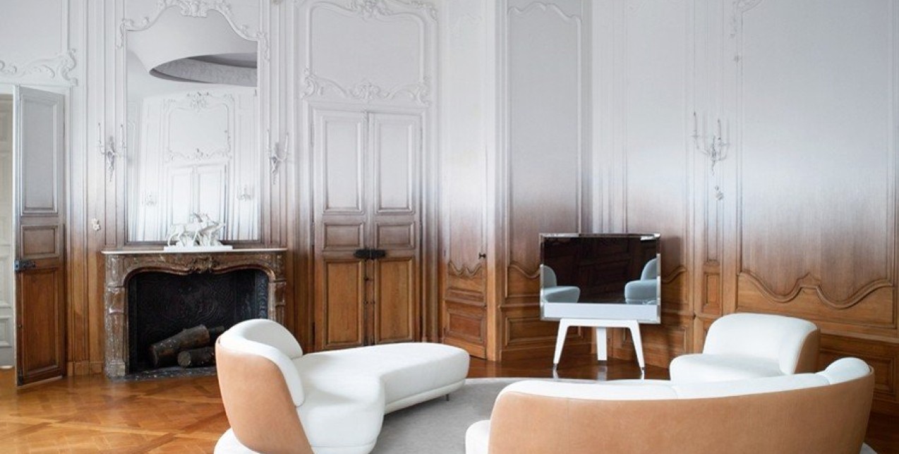 Μια διαφορετική αισθητική προσέγγιση σ' ένα διαμέρισμα στο Παρίσι 