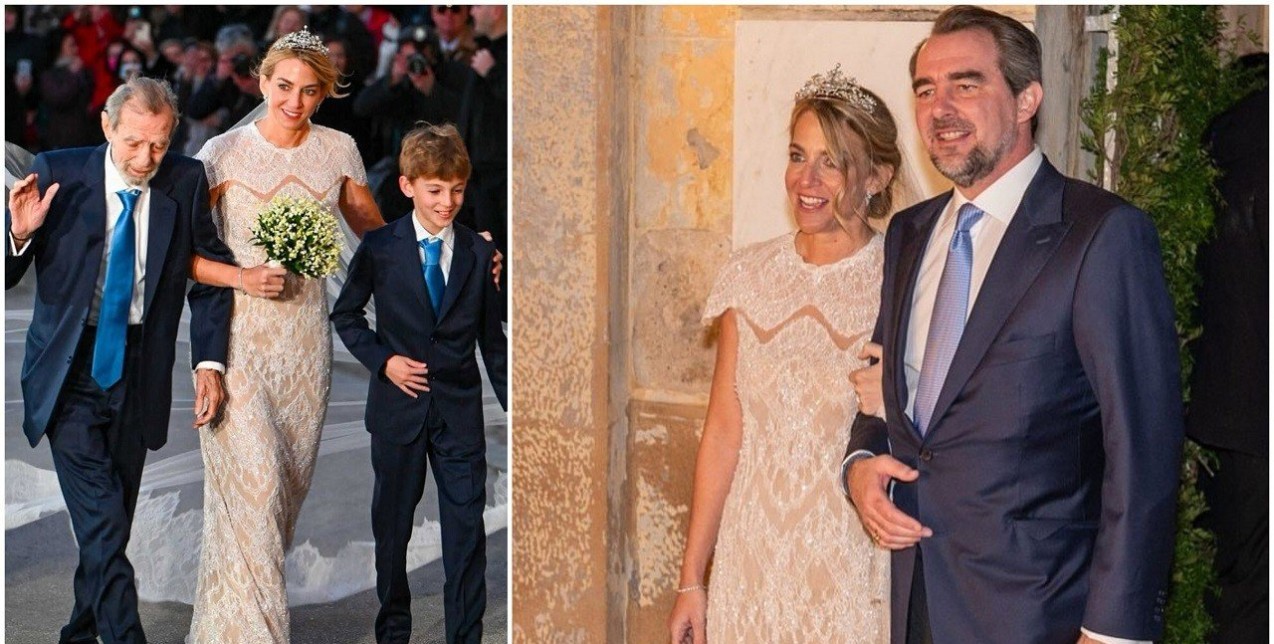 Νικόλαος Ντε Γκρες - Χρυσή Βαρδινογιάννη: Ενώθηκαν με τα ιερά δεσμά του γάμου - Οι σημαντικότερες στιγμές της τελετής