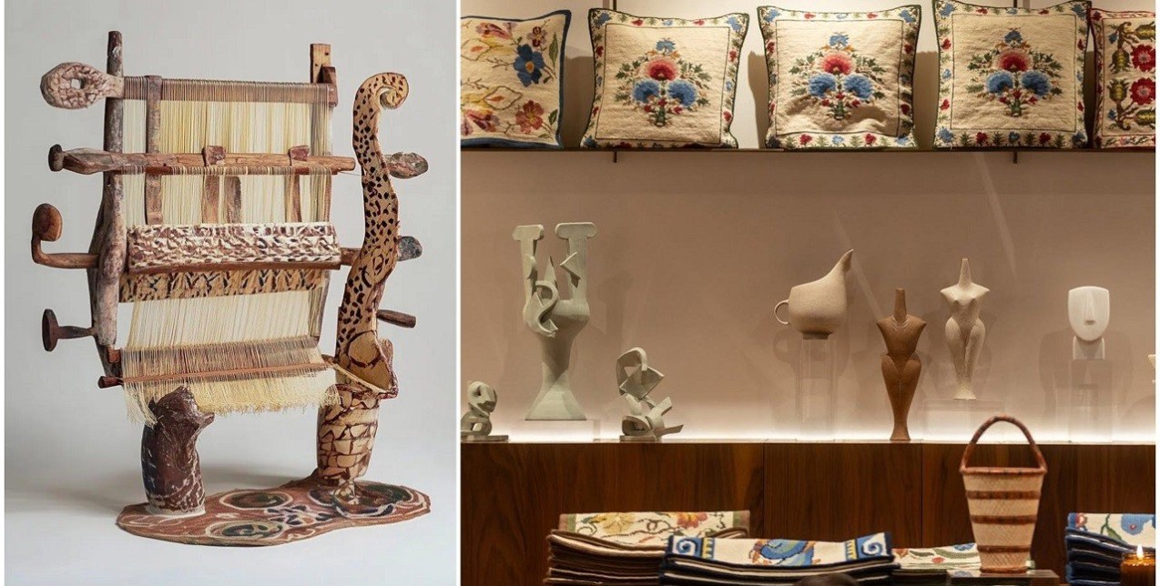 To Cycladic Shop φέρνει στο φως για πρώτη φορά την πολύτιμη συλλογή αριστουργημάτων ελληνικής οικοτεχνίας του Ε.Κ.Κ.Α.