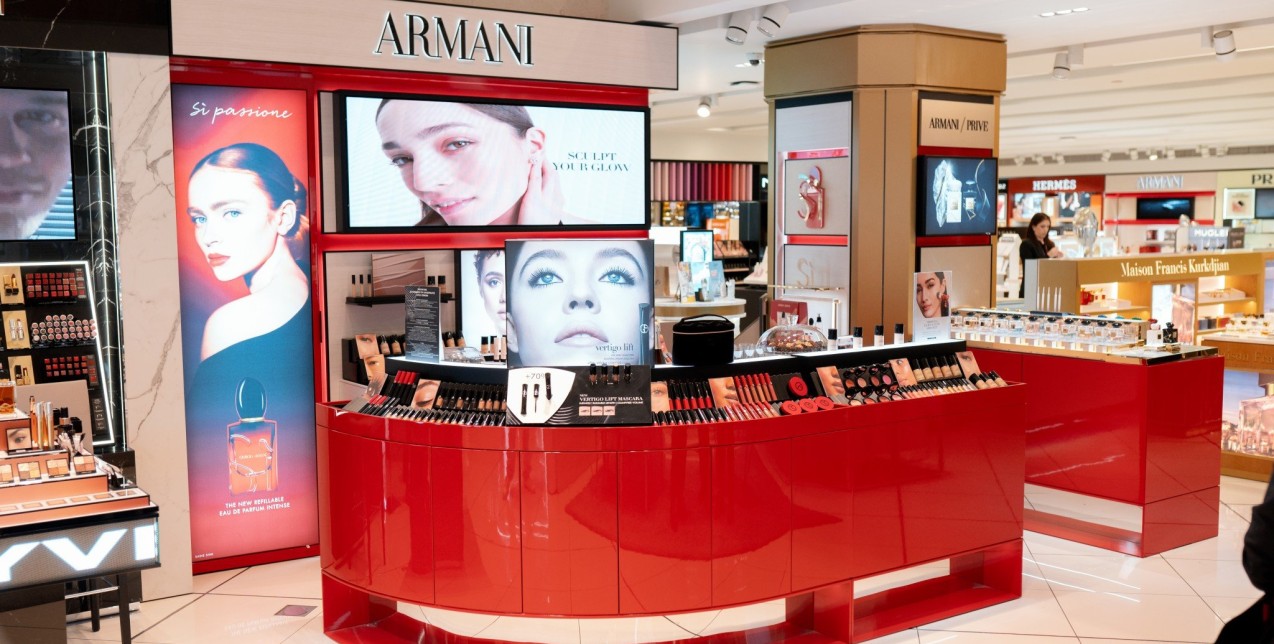 Ο οίκος Armani beauty μάς υποδέχτηκε στο νέο του corner στο attica Τσιμισκή με ένα ξεχωριστό event 
