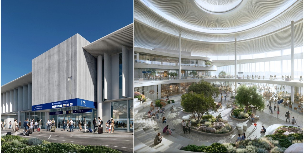 Το «Ελ. Βενιζέλος» επεκτείνεται: Οι πρώτες εικόνες από την εντυπωσιακή αναδιαμόρφωση του έργου