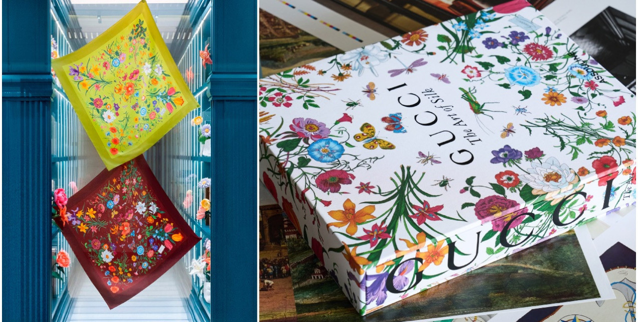 Gucci - The Art of Silk: Η Assouline κυκλοφορεί ένα νέο coffee table book αφιερωμένο στην τέχνη του μεταξιού