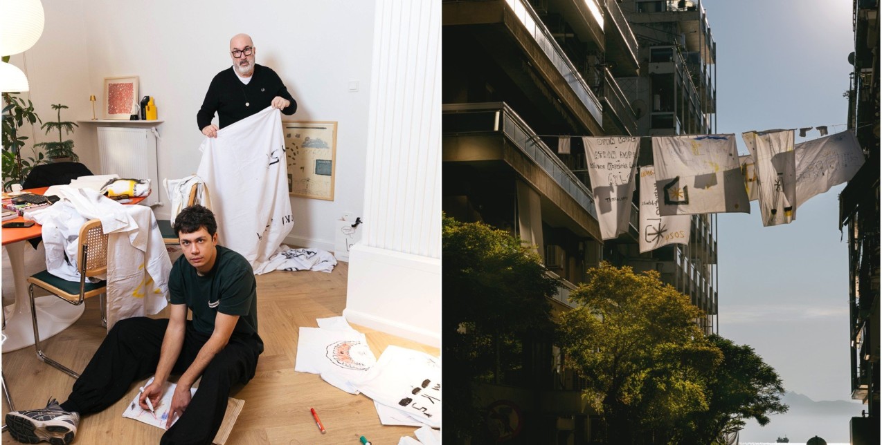 O αρχιτέκτονας Μήνας Κοσμίδης και ο εικαστικός Θανάσης Δάπης συζητούν για τις δημιουργικές εκπλήξεις που ετοιμάζουν  