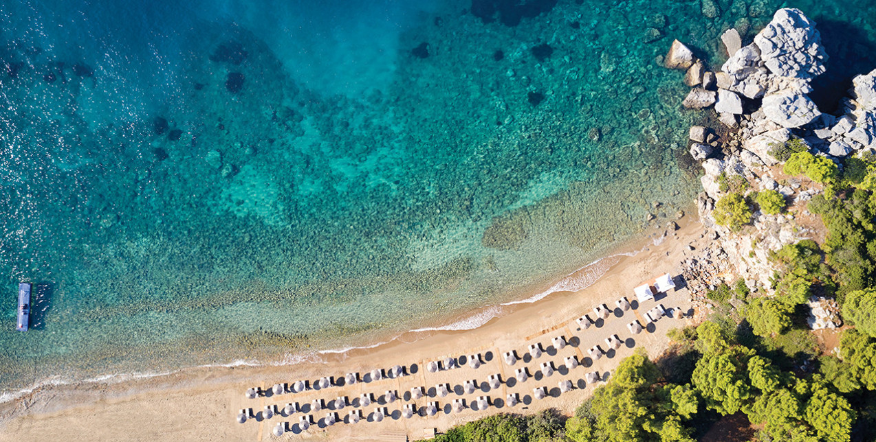 Ένας καλοκαιρινός προορισμός πολυτελούς διαμονής στη Χαλκιδική που ξυπνά όλες τις αισθήσεις