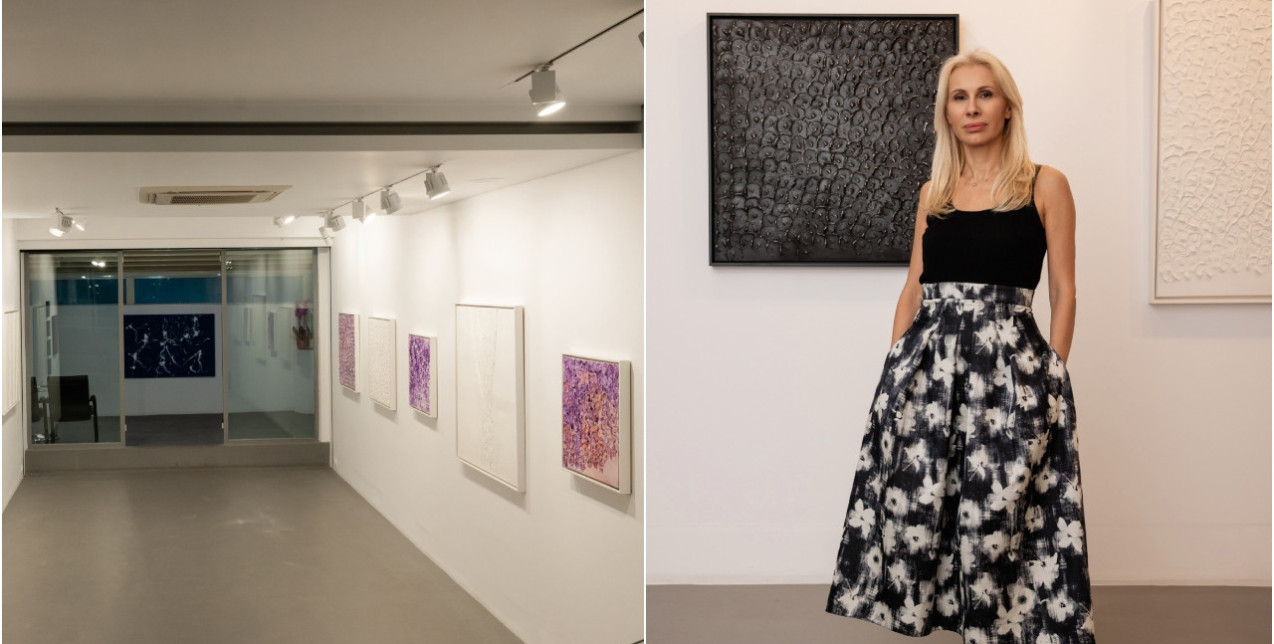 Florilegium: Η νέα έκθεση της  Στέλλας Βουλγαράκη «άνθισε» στη Roma Gallery της Αθήνας 