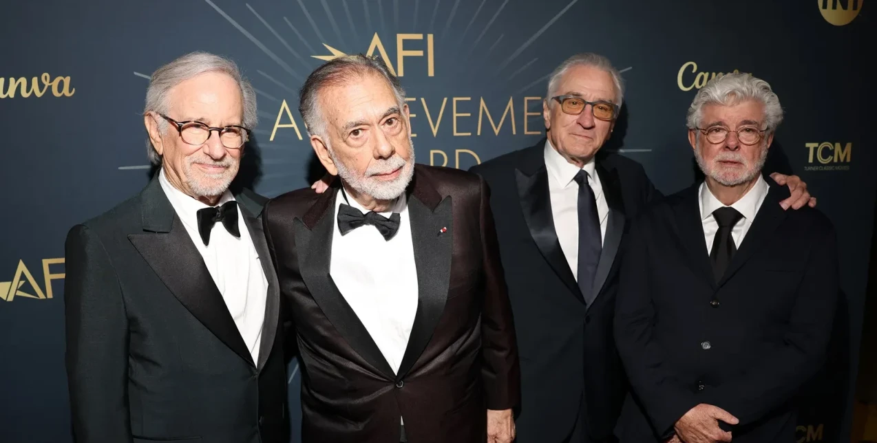 Pacino, De Niro, Ford, Freeman, και άλλα σπουδαία ονόματα έδωσαν το «παρών» στη βραδιά του Francis Ford Coppola