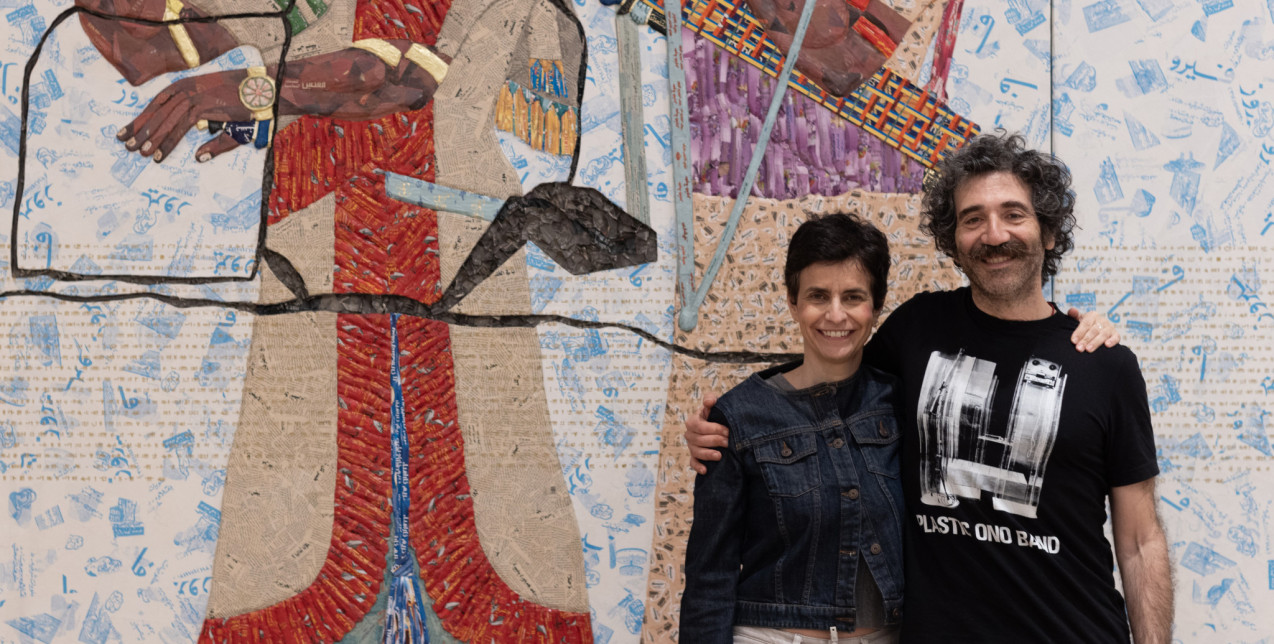 Ο καλλιτέχνης Michael Rakowitz και η Ελίνα Κουντούρη, μοιράζονται μαζί μας το όραμα πίσω από μία πρωτότυπη σύμπραξη