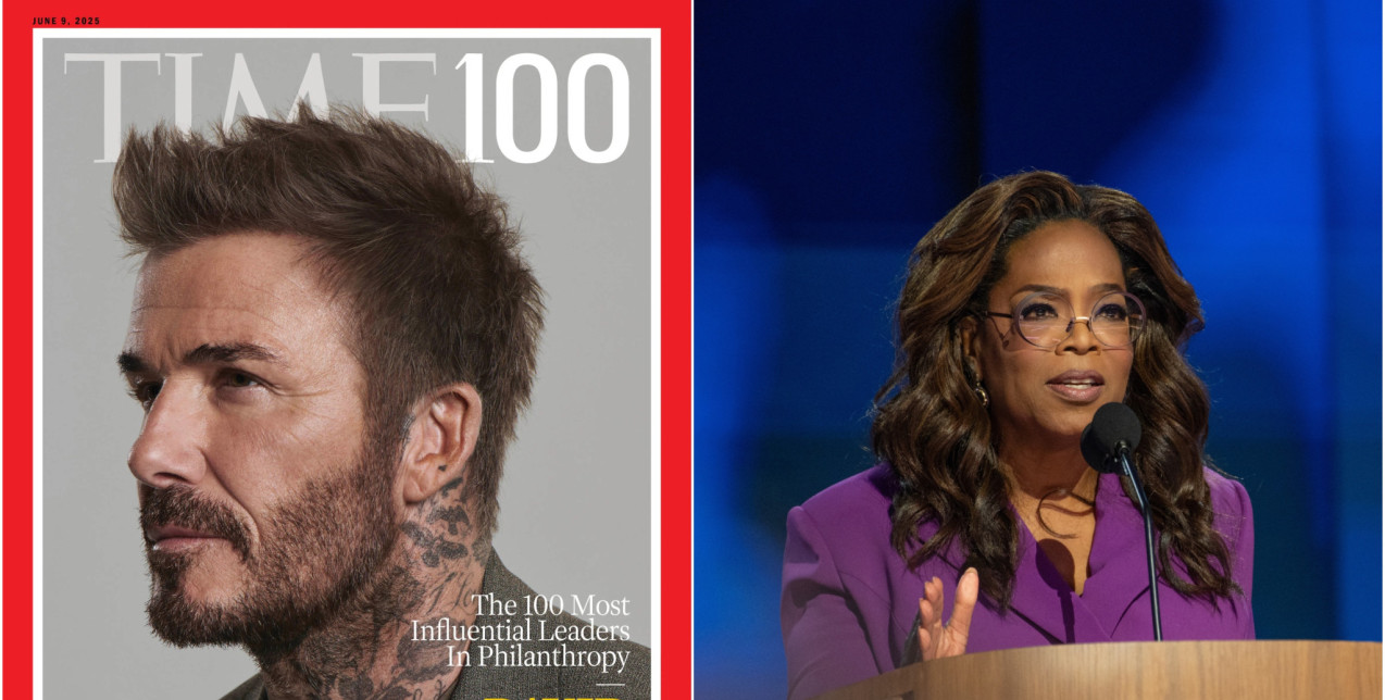 TIME 100 Philanthropy List: Ο David Beckham βρίσκεται στην κορυφή για το φιλανθρωπικό του έργο 