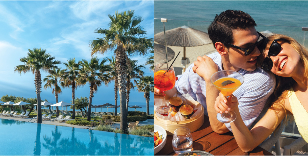 Η ηρεμία και η κοσμική ενέργεια συνυπάρχουν αρμονικά σε ένα πολυτελές περιβάλλον στη Χαλκιδική