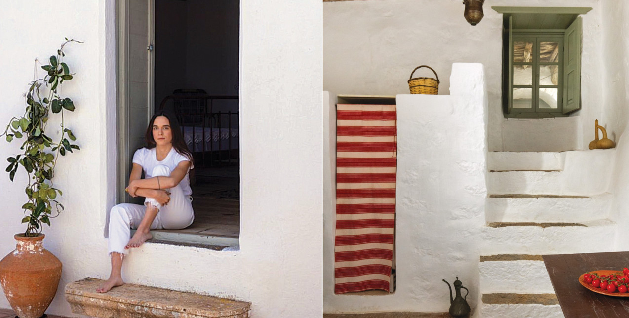 Η interior designer Λήδα Αθανασοπούλου μας παρουσιάζει την υπέροχη κατοικία της στην Πάτμο που σέβεται απόλυτα την παράδοση