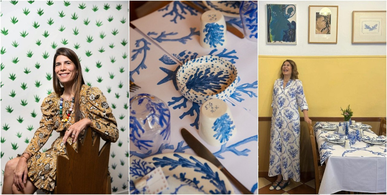 Η Evi Grintela και η Rhea Kalo μιλούν στο GLOW.GR για το δικό τους ελληνικό καλοκαίρι, με αφορμή την κοινή tableware συλλογή τους