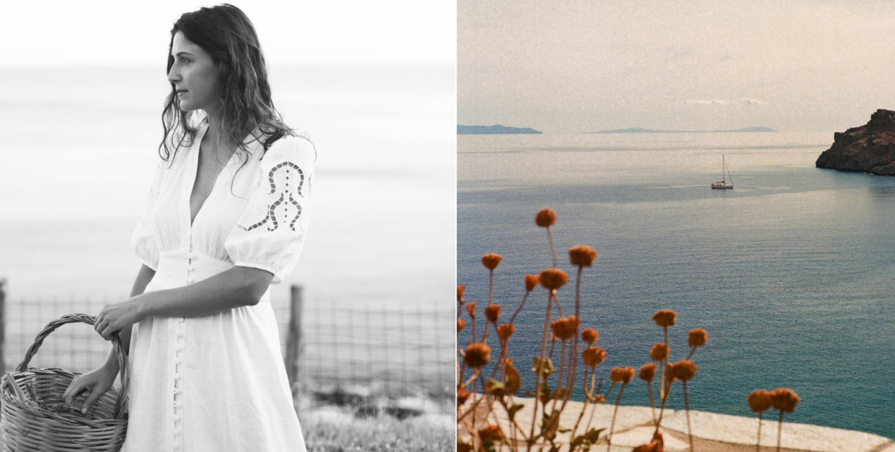 Η Allegra Pomilio δημιούργησε ένα ονειρεμένο κατάλυμα στην Άνδρο καθώς νιώθει δέος για τον ελληνικό πολιτισμό