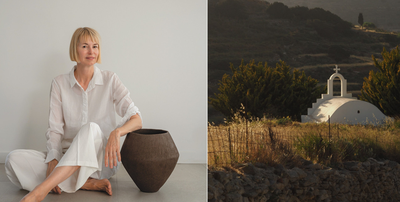 Πριν μερικά χρόνια, η Christiane Smit αποφάσισε να μείνει στην Πάρο αφού για την ίδια ελληνικό καλοκαίρι είναι μια κατάσταση ύπαρξης