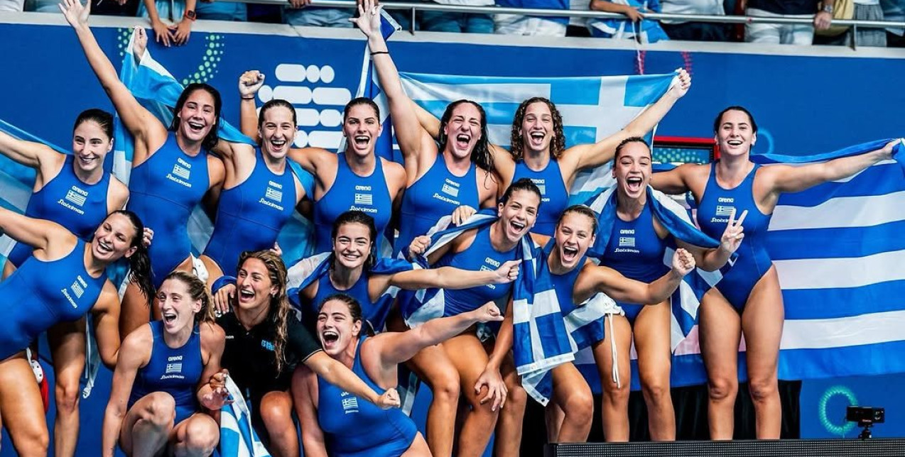 Παγκόσμια πρωταθλήτρια η Εθνική Ομάδα Γυναικών πόλο - Μία απίστευτη εμφάνιση βγαλμένη από όνειρο