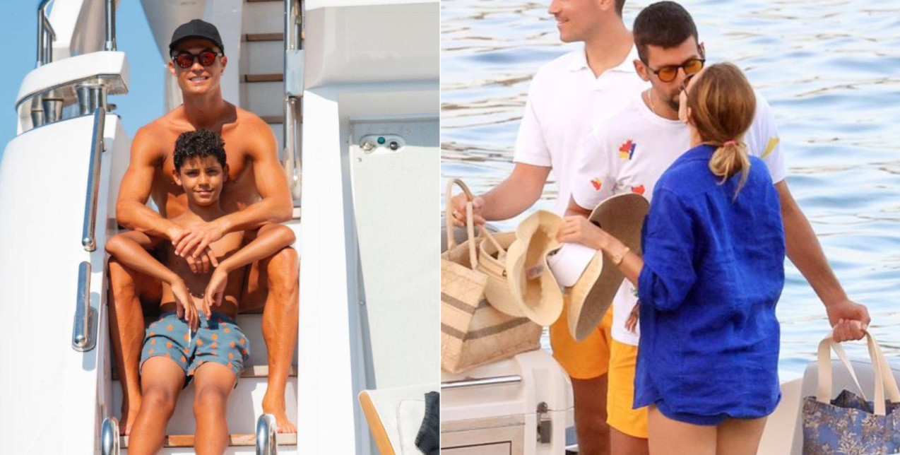 Ο Cristiano Ronaldo επέλεξε τη Χαλκιδική για τις διακοπές του - Ποιοι άλλοι celebrities βρέθηκαν στη χώρα μας αυτές τις ημέρες;