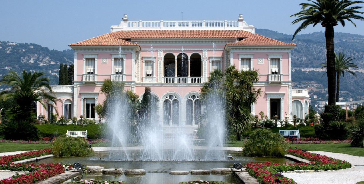 Η Villa Ephrussi de Rothschild στην Κυανή Ακτή είναι μια ωδή στην αισθητική, στην Τέχνη και στην ομορφιά