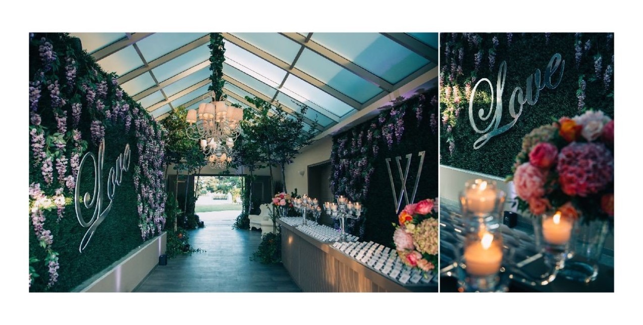 Romance: Ένας γάμος που εντυπωσίασε με τη διακόσμησή του 