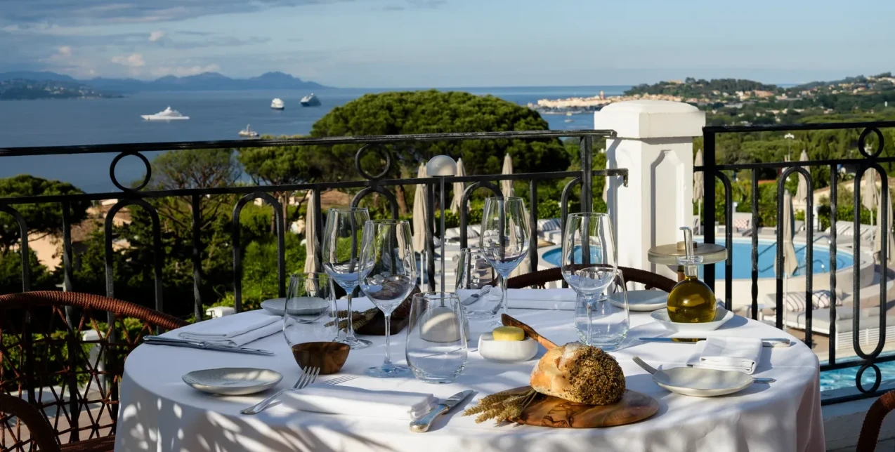 Τα πιο εκλεπτυσμένα εστιατόρια σε ειδυλλιακές τοποθεσίες του Saint-Tropez