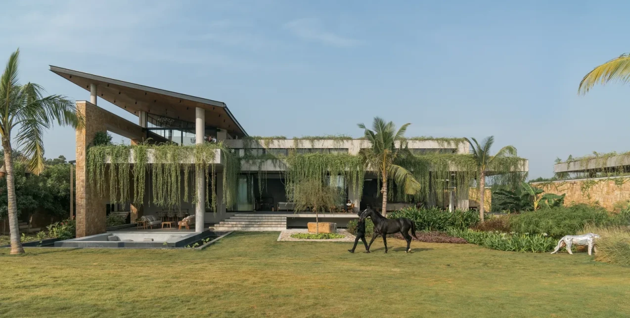 Ένα βιώσιμο οικογενειακό σπίτι τριών γενεών στο Hyderabad της Ινδίας 