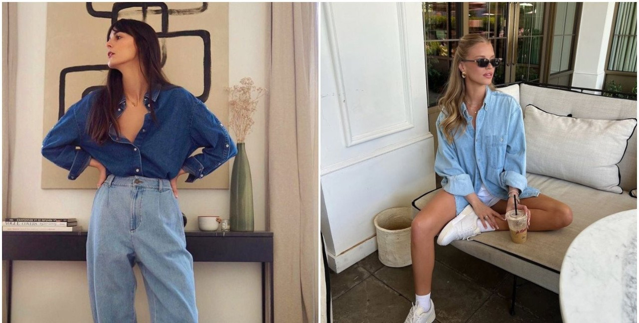 Πώς να φορέσετε το τζιν σας πουκάμισο από τώρα και για όλο το φθινόπωρο