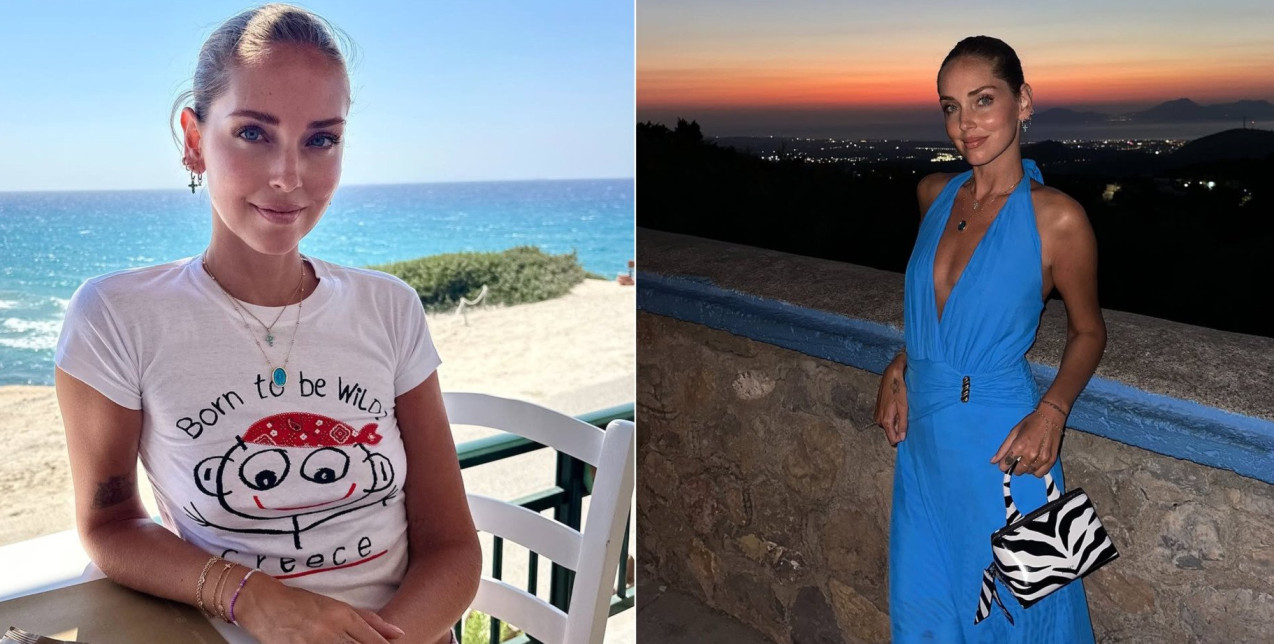 Η Chiara Ferragni βρίσκεται τώρα στην Κω και μας δείχνει την πιο αυθόρμητη πλευρά του δικού της καλοκαιριού